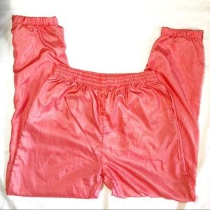 Adidas Pink Metallic Joggers Size M